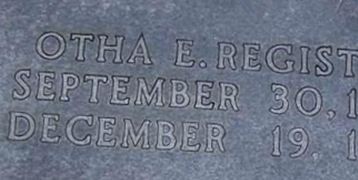 Otha E. Register