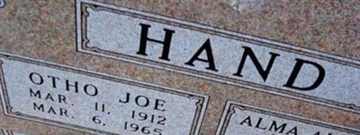 Otho Joe Hand