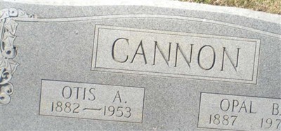 Otis A. Cannon Otis A. Cannon