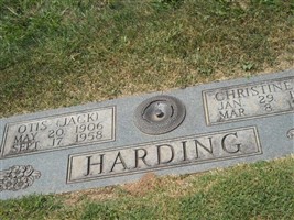 Otis Donald "Jack" Harding Otis Donald "Jack" Harding