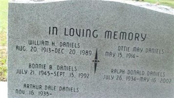 Ottie May Worley Daniels