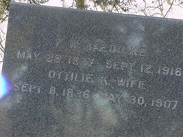 Ottilie K. Jaedicke Ottilie K. Jaedicke