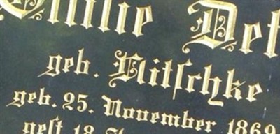 Ottilie Nitschke Deter