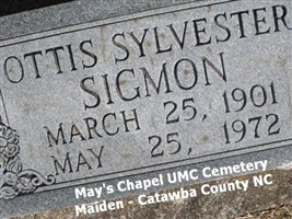 Ottis Sylvester Sigmon