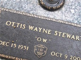 Ottis Wayne ""O.W."" Stewart Ottis Wayne ""O.W."" Stewart