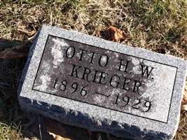 Otto Henry Wilheim Krieger Otto Henry Wilheim Krieger