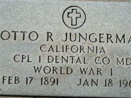 Otto R Jungerman Otto R Jungerman