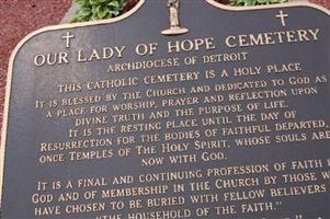 Our Lady of Hope Cemetery