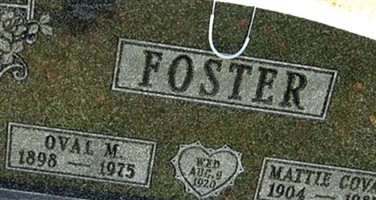 Oval M. Foster