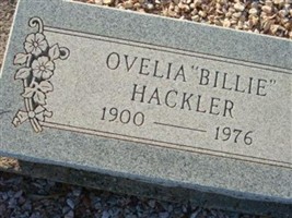 Ovelia "Billie" Hackler Ovelia "Billie" Hackler