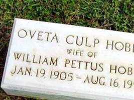 Oveta Culp Hobby Oveta Culp Hobby