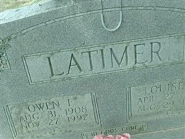 Owen F Latimer Owen F Latimer