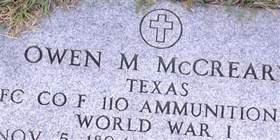 Owen Miller McCreary