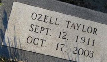 Ozell Taylor