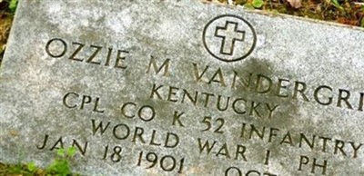 Ozzie Moses Vandergriff Ozzie Moses Vandergriff