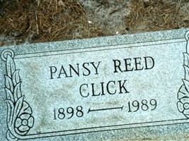 Pansy Reed Click Pansy Reed Click