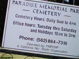 Paradise Memorial Park