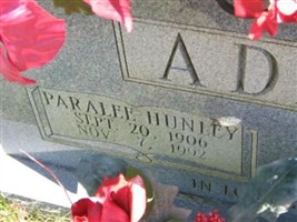 Paralee Hunley Adams