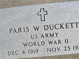 Paris W. Duckett