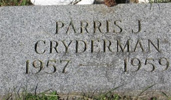 Parris J Cryderman