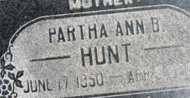 Partha Ann Barney Hunt