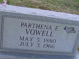Parthena E Vowell