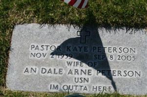 Pastor Kaye H Peterson