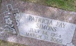 Patricia Fay Foster Simons