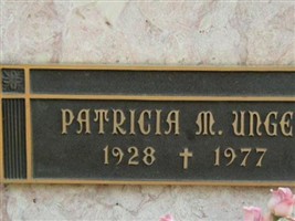 Patricia M. Unger Patricia M. Unger