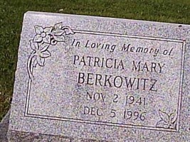 Patricia Mary Berkowitz Patricia Mary Berkowitz