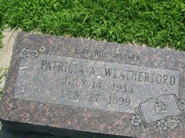 Patricia Weatherford Patricia Weatherford