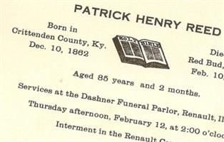 Patrick Henry Reed