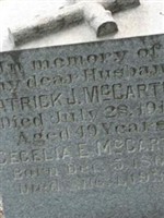 Patrick J McCarthy Patrick J McCarthy