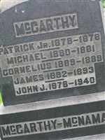 Patrick McCarthy, Jr Patrick McCarthy, Jr