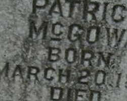 Patrick McGowan Patrick McGowan