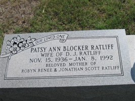 Patsy Ann Blocker Ratliff