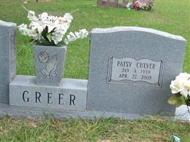 Patsy Rae Culver Greer Patsy Rae Culver Greer