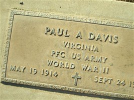 PAUL A. DAVIS PAUL A. DAVIS