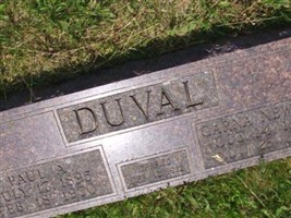 Paul A. Duval Paul A. Duval