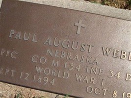 Paul August Weber Paul August Weber