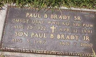 Paul B Brady, Sr