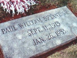 Paul "Bear" Bryant Paul "Bear" Bryant
