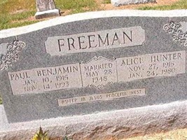 Paul Benjamin Freeman Paul Benjamin Freeman