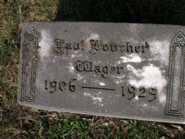 Paul Boucher Wager