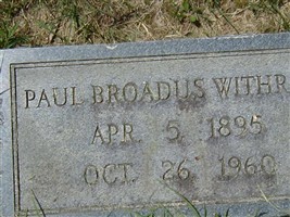 Paul Broadus Withrow