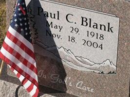 Paul C. Blank Paul C. Blank