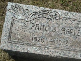 Paul D. Apple Paul D. Apple