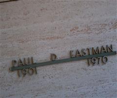Paul D Eastman