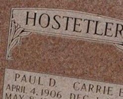 Paul D Hostetler Paul D Hostetler