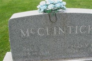 Paul D. McClintick Paul D. McClintick